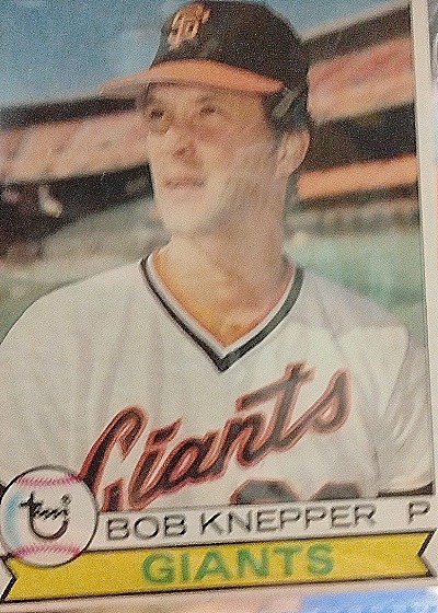 1979 Topps #486 Bob Knepper — front