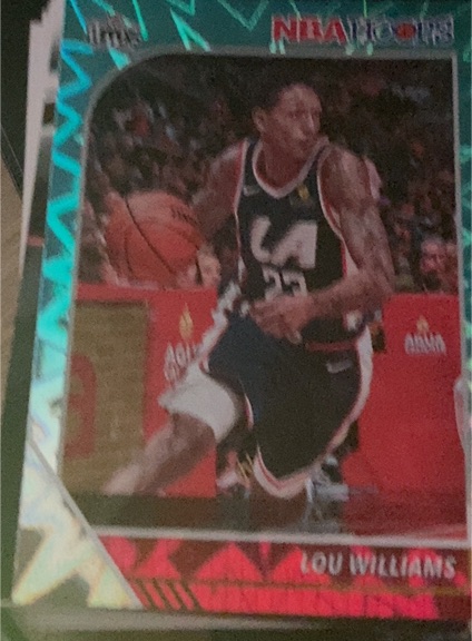 2003 Fleer NBA Hoops #114 Lou Williams — front
