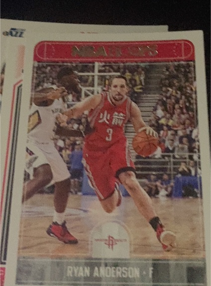 2017 Panini Hoops #187 Ryan Anderson — front