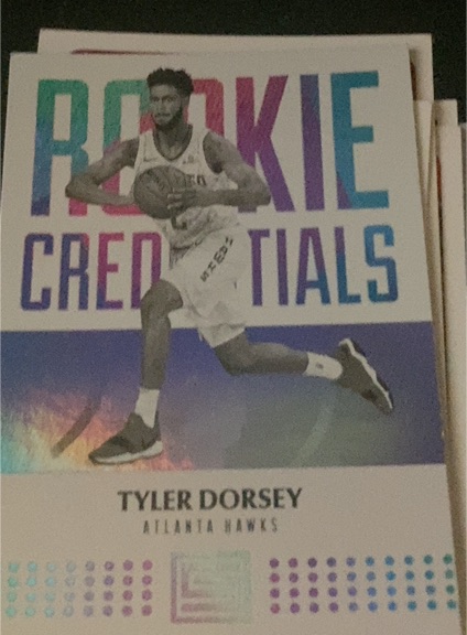 2017-18 Panini Status #29 Tyler Dorsey Rookie Credentials — front