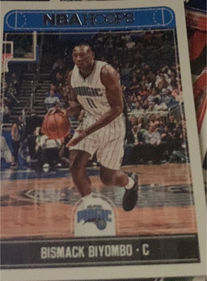 2017-18 Panini NBA Hoops #119 Bismack Biyombo — front