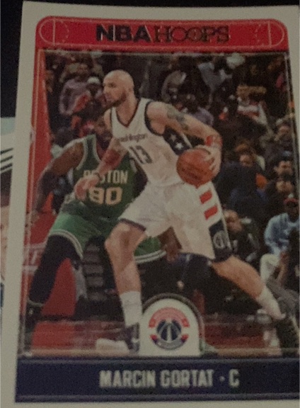 2017-18 Panini Hoops #246 Marcin Gortat — front