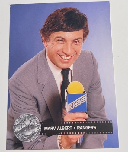 1991-92 Pro Set Platinum #291 Marv Albert — front