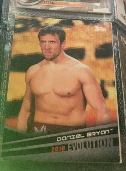 2018 Topps WWE Evolution #E-12 Daniel Bryan — front