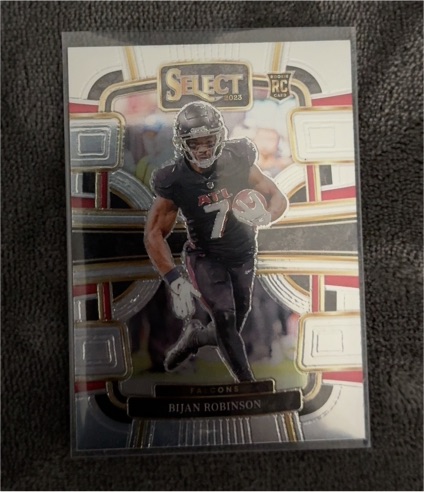 2023 Panini Select #4 Bijan Robinson — front