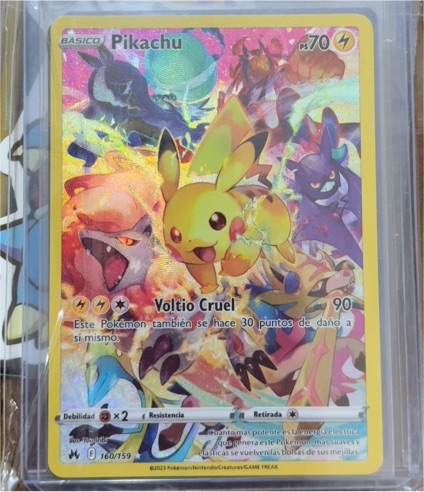 2023 Pokémon Crown Zenith #160 Pikachu — front