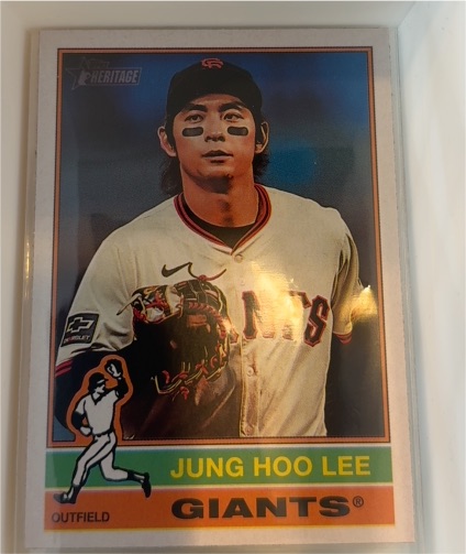 2025 Topps Heritage #112 Jung Hoo Lee — front
