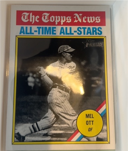 2025 Topps Heritage #348 Mel Ott — front