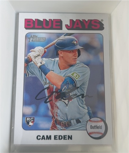 2024 Topps Heritage High Number #678 Cam Eden — front