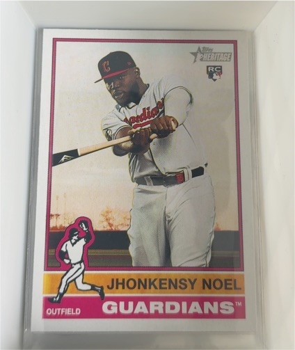 2025 Topps Heritage #79 Jhonkensy Noel — front