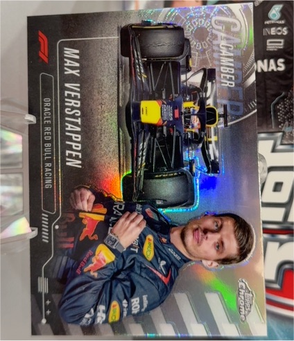 2024 Topps Chrome Formula 1 Camber #CAM-1 Max Verstappen — front
