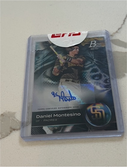 2023 Bowman Platinum #TOP-16 Daniel Montesino — front