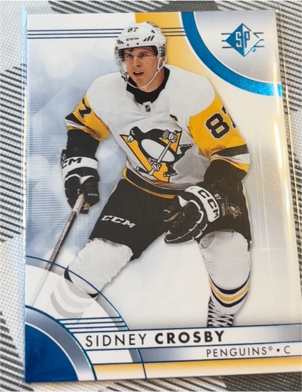 2023-24 Upper Deck SP Authentic #2 Sidney Crosby — front
