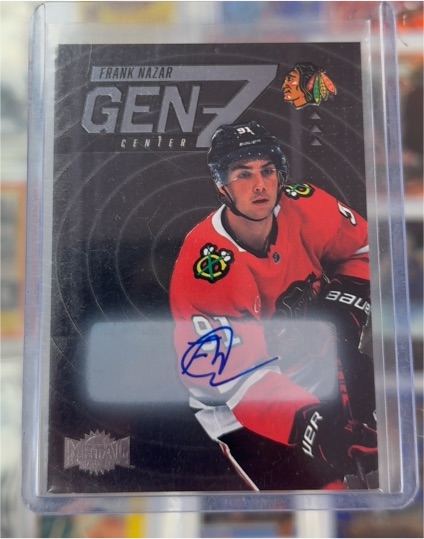 2024-25 SkyBox Metal Universe #GZ-11 Frank Nazar Gen Z — front