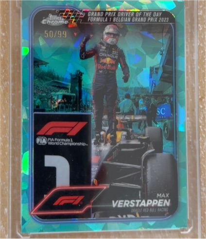 2024 Topps Chrome Formula 1 #170 Max Verstappen — front