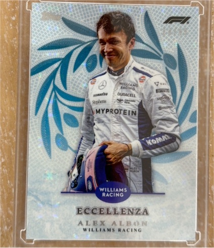 2024 Topps Eccellenza Alex Albon — front