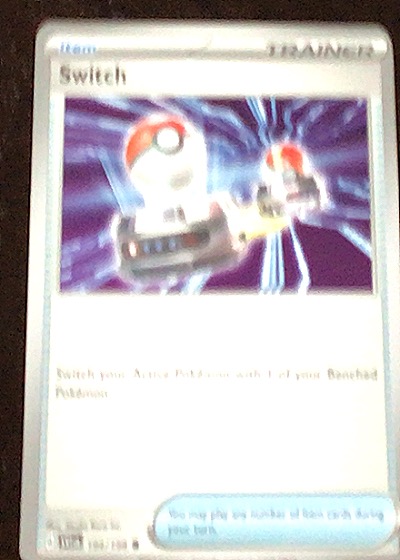 2023 Pokémon Scarlet & Violet #194 Switch — front