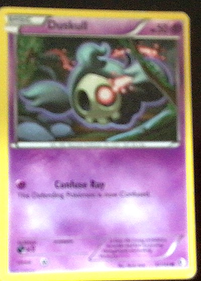 2012 Pokémon Black & White Boundaries Crossed #61 Duskull — front