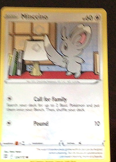 2022 Pokémon Brilliant Stars #124 Minccino — front