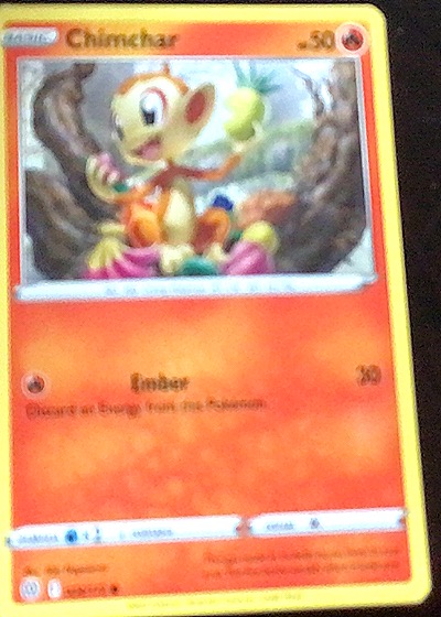 2022 Pokémon TCG Sword & Shield Brilliant Stars #024 Chimchar — front