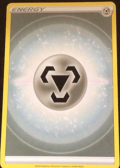 2022 Pokémon Sword & Shield Brilliant Stars #SWSH09 Metal Energy — front
