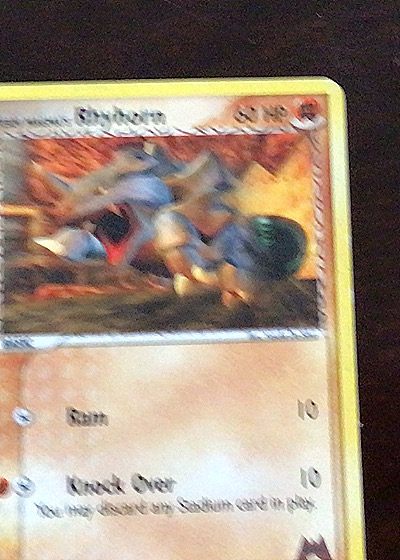 2004 Pokémon Team Magma's Rhyhorn EX #68 — front