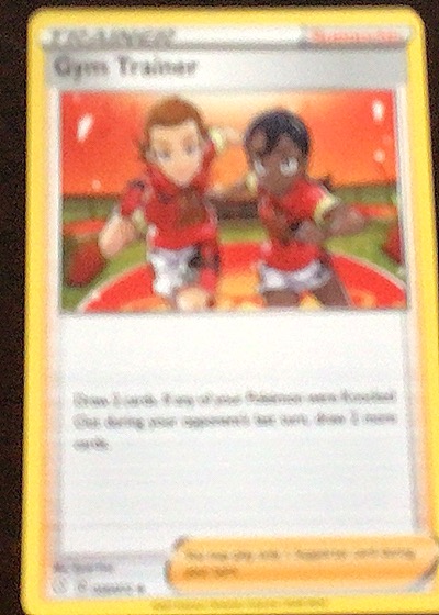 2021 Pokémon TCG Shining Fates #059 Gym Trainer — front