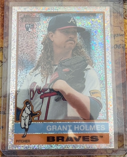 2025 Topps Heritage #22 Grant Holmes — front