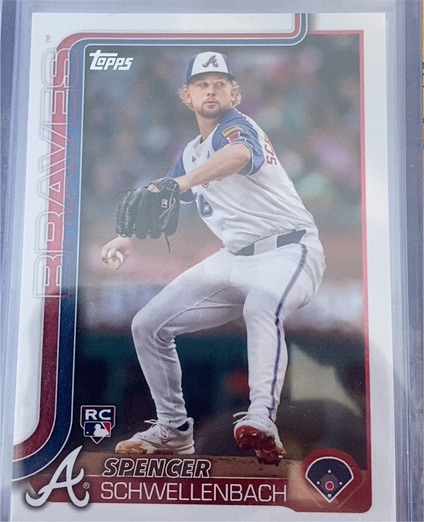 2025 Topps Series 1 #103 Spencer Schwellenbach — front