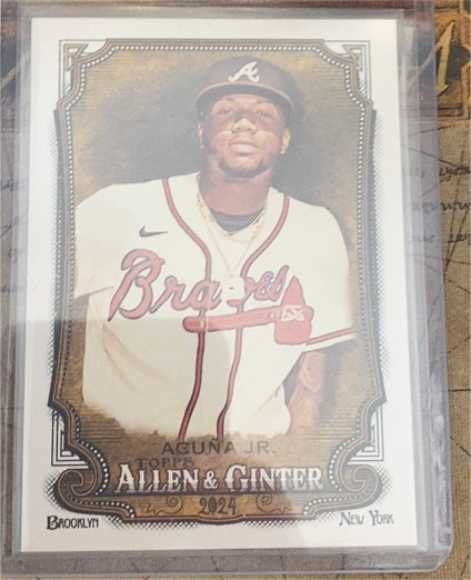 2024 Topps Allen & Ginter #20 Ronald Acuña Jr. — front