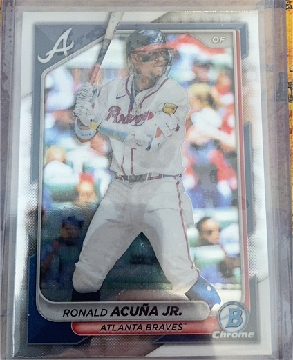 2024 Bowman Chrome #29 Ronald Acuña Jr. — front
