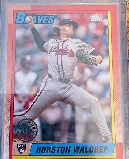 2025 Topps #T90-18 Hurston Waldrep — front