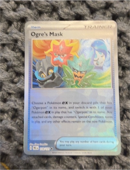 2024 Pokémon TCG Twilight Masquerade #159 Ogre's Mask — front