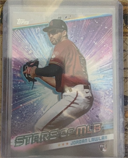 2024 Topps Stars of MLB #SLMB-4 Jordan Lawlar — front
