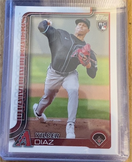 2025 Topps Series 1 #104 Yilber Diaz — front