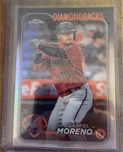 2024 Topps Chrome #268 Gabriel Moreno — front