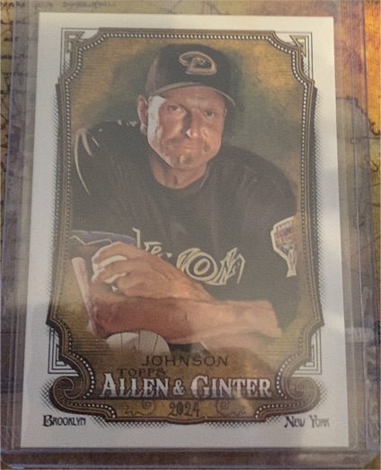 2024 Topps Allen & Ginter #244 Randy Johnson — front