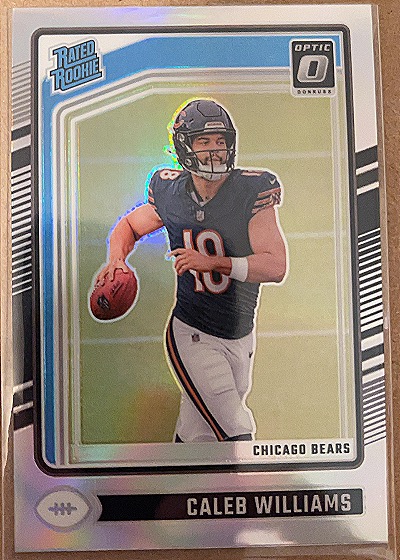 2024 Panini Donruss Optic #201 Caleb Williams — front