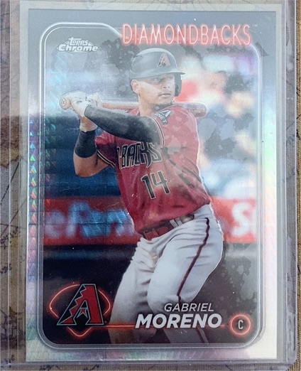 2024 Topps Chrome #21 Gabriel Moreno — front