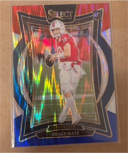 2024 Panini Select #27 Drake Maye — front