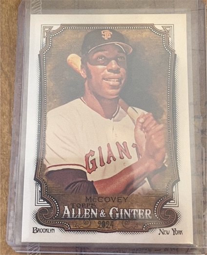 2024 Topps Allen & Ginter #315 Willie McCovey — front