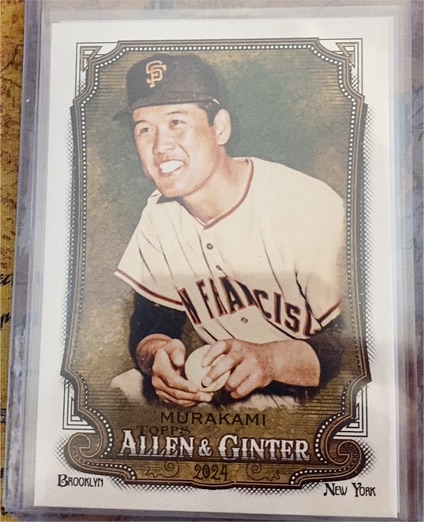 2024 Topps Allen & Ginter #172 Masanori Murakami — front