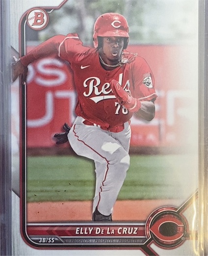 2022 Bowman Draft #BD-80 Elly De La Cruz — front