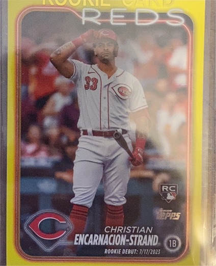 2024 Topps Update #US201 Christian Encarnacion-Strand — front