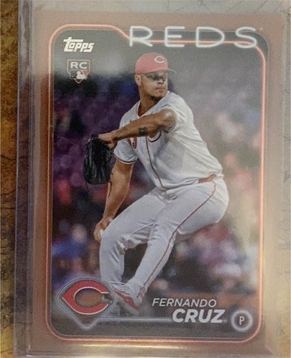 2024 Topps Update Series #US308 Fernando Cruz — front