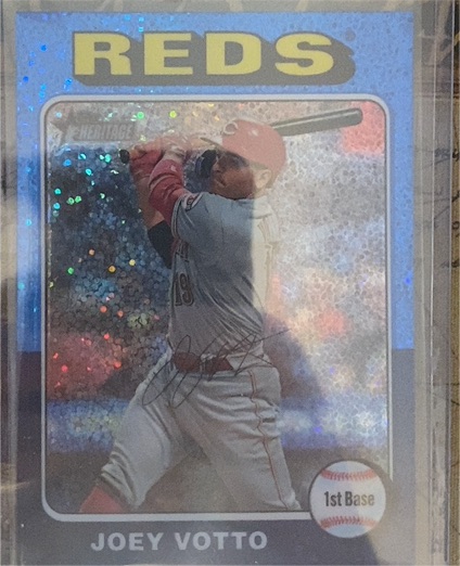 2024 Topps Heritage #255 Joey Votto — front