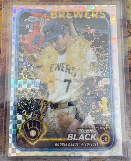 2024 Topps Chrome Update #USC124 Tyler Black — front