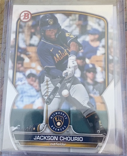 2023 Bowman Draft #BD-156 Jackson Chourio — front