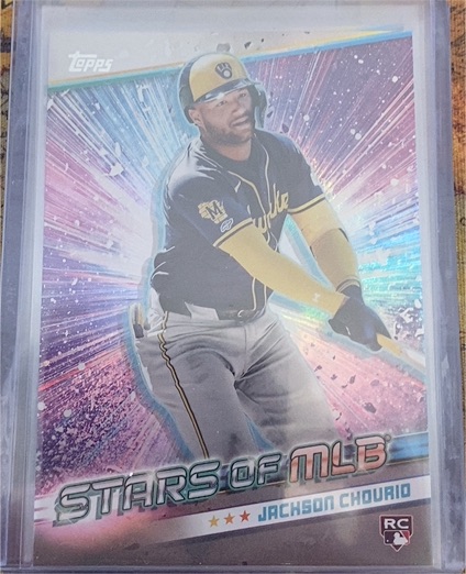 2024 Topps Update #SMLB-84 Jackson Chourio Stars of MLB — front