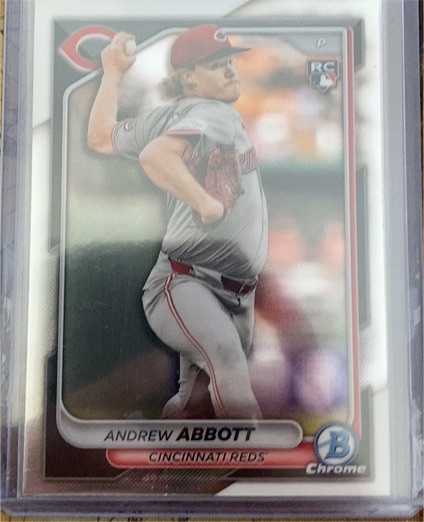 2024 Bowman Chrome #79 Andrew Abbott — front
